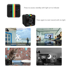 Carregar imagem no visualizador da galeria, SQ11 mini Câmera HD 1080P
